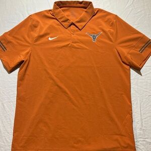 Nike Men's Burnt Orange Polo Shirt